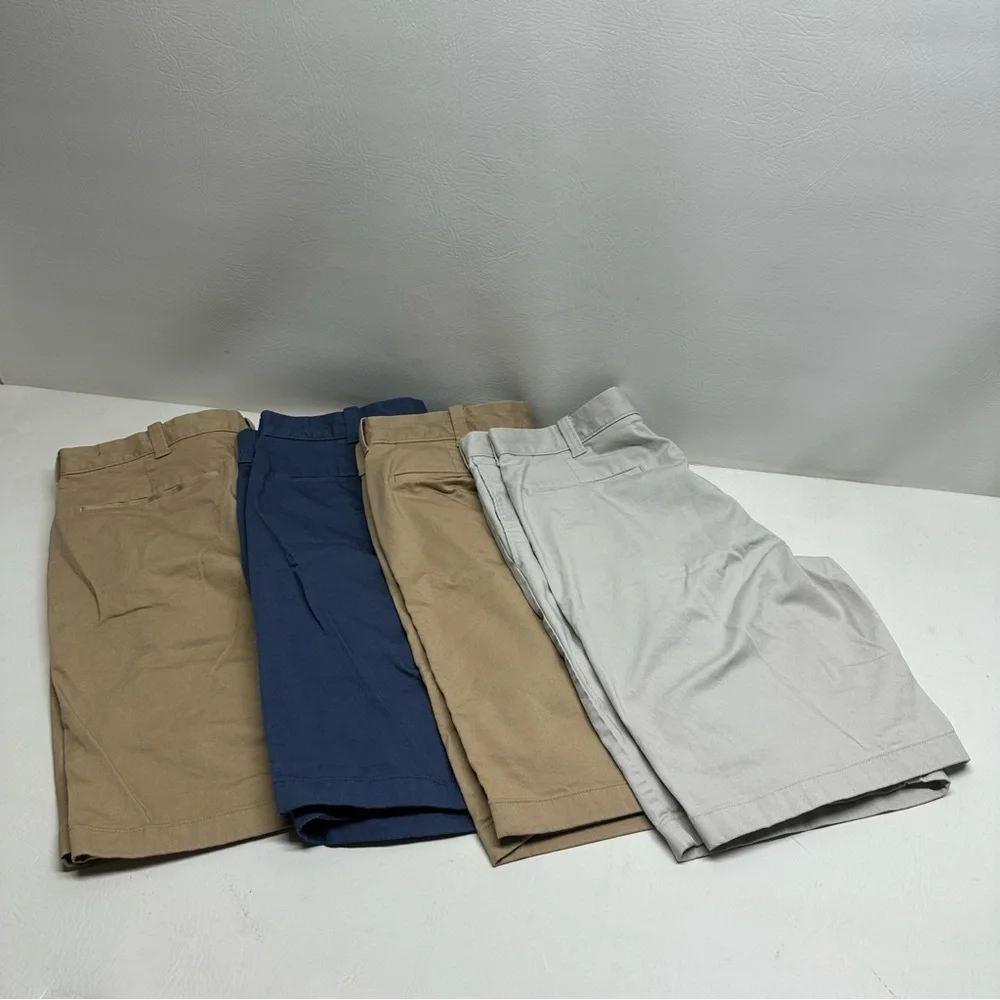 ✨bundle ✨J. Crew Men's lot of four Shorts 11”inseam size 35